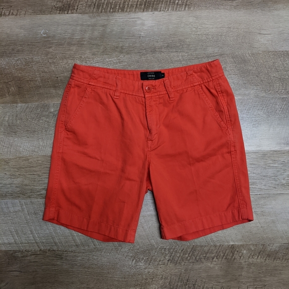 J. Crew Pants - J. Crew Burnt Orange Chino Bermuda Shorts Size 2